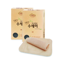 자연으로 친환경 원료로 만든 수세미, 2개입, 9개