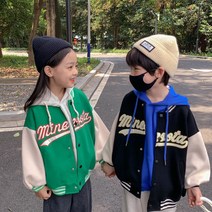 아기 가을 야구점퍼 자켓 유아 가을 야구점퍼 여아 남아 가을잠바 등원룩 남매룩 가을 자켓룩 유아동 야구점퍼