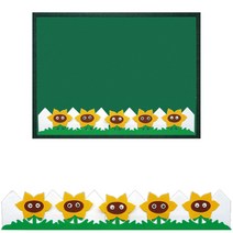 [동화오피스] 청양 펠트 울타리 / 환경판 꾸미기 미화 환경구성 완성품, 08 해바라기울타리