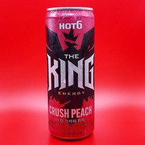 핫식스 더킹 크러쉬 피치 355mlx24캔, 355ml, 24개