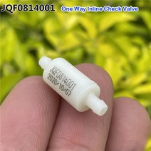 8mm 플라스틱 편도 인라인 체크 밸브 압력 유형 미니 가스 공기 산소 JQF0814 수족관 펌프용 직경 1 개, 한개옵션0