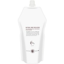 자연바람 산화제6% (파우치형) 옥시던트 크림디벨로퍼, 1000ml
