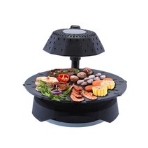 철판 연기 냄새 안나는 전기그릴 무연 먹는 빨아들이는, 블랙 3세대 매뉴얼(디스크)
