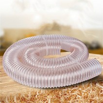 투명 PU 튜브 정전기 분산 폴리우레탄 호스 먼지 흡입 진공 흄 배기 유연한 클리어 직경 25200mm, [02] 2m, [07] ID60X0.63mm