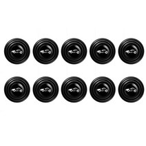 bmw악세사리 BMW차량용품 10pcs 자동차 도어 충격 흡수 스티커 방음 BMW X1 E71 F16 G06 E53 E84 F48, 02 10pcs logo A