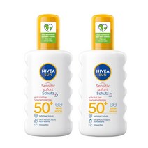 Nivea Sun 니베아 센시티브 안티썬알레르기 선 스프레이 SPF 50+ 200ml 2팩