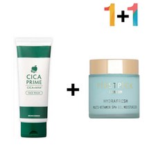 시카 클렌징 폼 살리실산 약산성 CICA 져 폼클렌 세안제 얼굴개기름 0-8324ea, 시카프라임폼 1개_메모토아이앰플 1개, 본상품선택