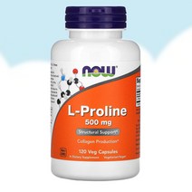 나우푸드 proline 엘 프롤린 500mg 아미노산 120캡슐