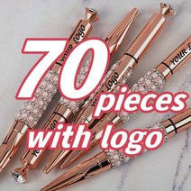 뷰티방수 아이라이너 맞춤형 라벨 비건 잔혹성 프리 리퀴드 펜, 한개옵션1, 02 70 pieces with logo