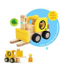 원목 남자아이 자동차장난감 중장비 지게차 4살남아선물 모래놀이