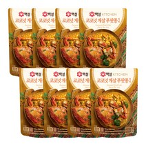 백설 코코넛게살푸팟퐁커리, 8개, 170g