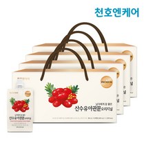 [천호엔케어] 남자에게 참 좋은 산수유야관문 오리지널 80ml 30개입 4박스/천호식품 산, 4개, 상세 설명 참조