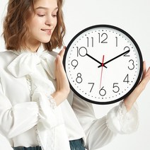 심플 라인 올메탈 고급스러운 모던 대형 북유럽 무소음 인테리어 벽시계 골드/블랙, 60cm, 블랙