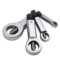 너트 스플리터 너트 브레이크 오프너 크래커 스크류 리무버 추출기 녹슨 너트 분리 도구 9-1212-1616-2222-27mm, 22-27mm