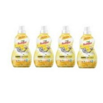 레드루트 유아 섬유유연제 바닐라코튼향, 4개, 1L