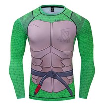 3D Goku T 셔츠 남성 여름 헬스 탑 킥복싱 Bjj 체육관 Rashguard Mma 권투 유니폼 무에타이 타이어, 13 CT069_04 XL