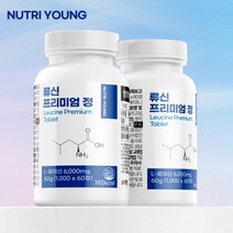 뉴트리영 류신 단백질 프리미엄 정 1000mg, 1통, 60g