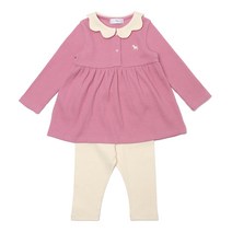 [B블루독베이비B] (PK)러블리골지상하복 42A7067212 선물 상하복