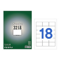 폼텍 주소용라벨 LQ 3218 20매 박스 40권입 사무용품 복사용지 전용지 문구용품 종이류