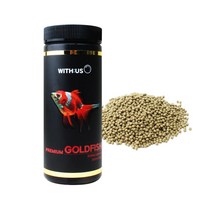나바다몰 위더스 프리미엄 골드피쉬 금붕어 사료 300ml 난주 오란다 라이온헤드 모든 붕어류 소형 잉어먹이