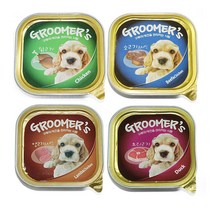 구루머스 사각캔 100g 4종 모음 강아지캔 강아지간식, 소고기&치킨 100g