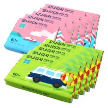 모나리자 벨라지오 여행용 티슈 60매, 60매입, 10개