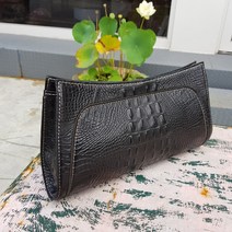 로스킨 베라클러치 반제품 DIY 수업용키트(소가죽) 가죽공예 DIY 패키지, 뱀피 탄색