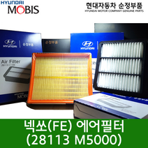 넥쏘 에어필터 / 28113M5000 / 28113 M5000 / 에어 클리너 / 순정부품 / 넥쏘 18(FE) / 슈퍼 에어로 시티 08EM(CY) / 에어로 시티 20(CY)