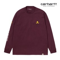 칼하트WIP LS Airwaves T-Shirt (Shiraz).