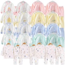 보드라운 동물 배냇저고리 바지세트(52-59) 204274