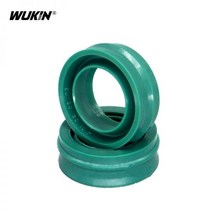 유압기 펀칭기 실린더 1/2/3Pcs EU 유형 녹색 오일 씰 PU 공압 피스톤로드 양방향 가스켓 유압 이중 목적 공기 인감, 50x60x12.2mm, 3 Pcs