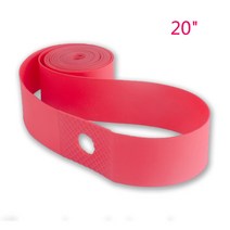 자동차 오토바이 자전거 바퀴 ZTTO-10 M 튜브 없는 벨그 테이프 16/18/21/23/25/27/29 /31/33/35 Mm 산악, 02 Red 20 inches