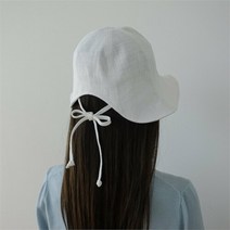 벨라도이 [BELLA.DOI] 프렌치 린넨 리본 여성 보넷