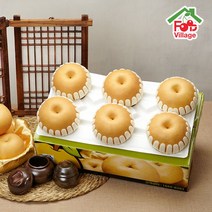 [푸드빌리지] 과즙이 펑펑 시원한맛 가득찬 배 나주배 가정용 15Kg, 1박스, 5Kg 가정용 7과내