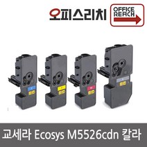 교세라 Ecosys M5526cdn 프리미엄재생토너(칼라) TK-5244, 1개, 빨강
