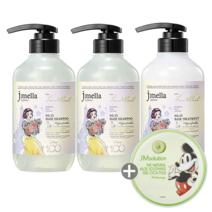 제이멜라 라임 앤 바질 샴푸 500ml 2개 + 트리트먼트 500ml 1개 + 증정 (더내추럴 알로에 수딩시카젤 300ml 1개), 옵션1