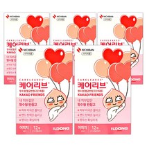 일동제약 케어리브 카카오 프렌즈 방수 밴드 어피치 12p, 5개