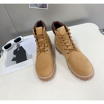 방한화 방한부츠 패딩부츠 두꺼운 밑창 가죽 여성 부츠 영국 스타일 레이스 업 마틴 숏 야외 패션 2023 가을
