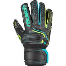 Reusch Attrakt SD 오픈 커프 핑거 서포트 주니어 골키퍼 장갑 사이즈 8