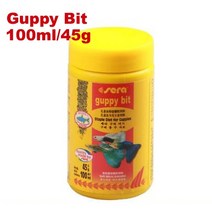 Sera Fish food 종류의 미니 아기 물고기 새우 cichild discus betta guppy botton 메기, [01] M, [03] Shrimp 100ml 65g