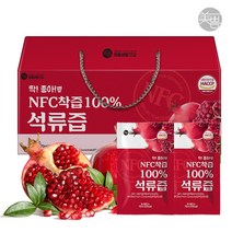 미쁨생활건강 딱좋아 NFC착즙 석류즙, 70ml, 30개