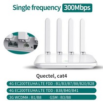 농막 시골 유심 공유기 4G LTE 라우터 무선 인터넷 와이파이 라우터, A 4G 카드 라우터, 1개