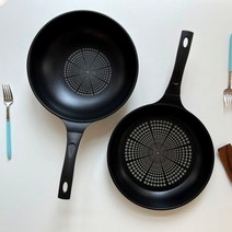 바니니 라인(REIN) 블랙 프라이팬 28CM(프라이팬 궁중팬), 궁중팬, 1개