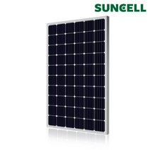 썬셀 태양광패널300W 단결정 태양광 패널 태양열패널 솔라패널 태양열판넬 모듈, 1개
