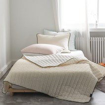 시원한 여름이불 알러지케어 냉감 스프레드세트, 베이지