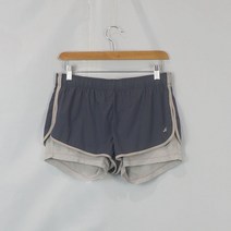 PROSPECS 이중 트레이닝 반바지 그레이 (여성 M)