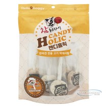 참좋은간식 캔디홀릭 10P 애견 고기 막대사탕 강아지 간식, 오리&대구&야채
