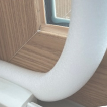 원형백업제 원형문풍지 가래떡스펀지 30mm x 1m, 원형백업30mm x 1m
