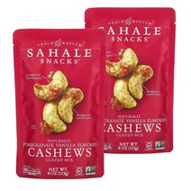 사할리스낵 사헬 스낵 캐슈 그레이즈드 믹스 천연 포메그레이트 석류 바닐라 113G x 2개