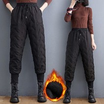 헬리꽁땡 [헬리꽁땡]누빔패딩밴딩조거팬츠